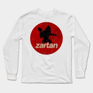 Zartan - simple red circle vintage Long Sleeve T-Shirt